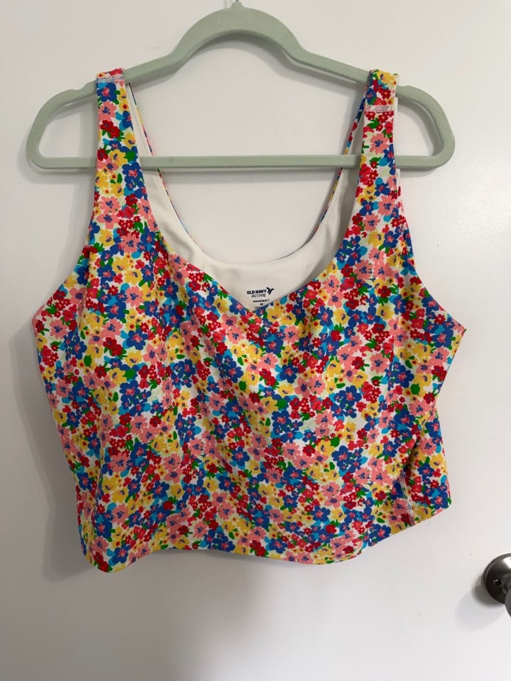 3x old navy power soft sports bra or crop top